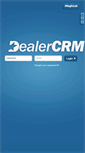 Mobile Screenshot of login.dealercrm.com